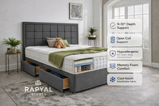 PLUSH DIVAN BED SET WITH