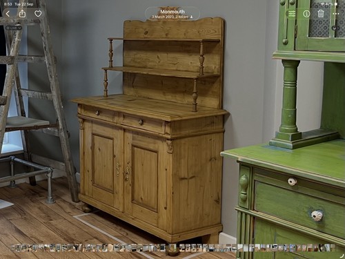 Pine dresser sideboard with - pine,