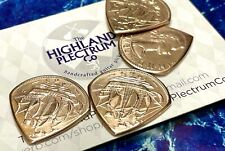 Special Gift.  One Elizabeth 1967 Half Penny Coin Guitar Plectrum.