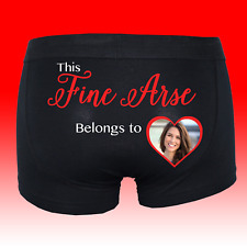 This Fine Arse Love Heart Personalised Picture Boxers- Funny Valentines Present