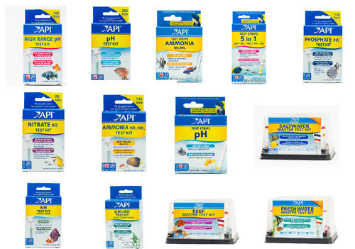 Api test kits aquarium water - test,