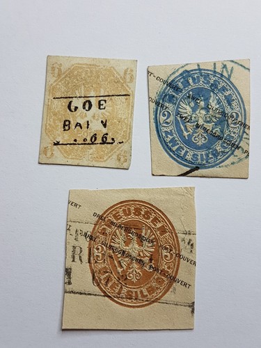 German states stamps prussia - -,