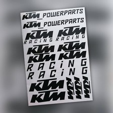 KTM Vinyl Decals Stickers - Motorbike,Motorcycle,Motorcross,Enduro,Van,Car