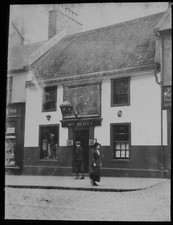 ANTIQUE Magic Lantern Slide TAM O'SHANTER INN AYR C1910 PHOTO SCOTLAND