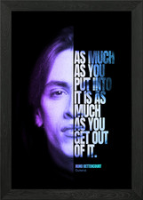 Nuno Bettencourt Quote Framed