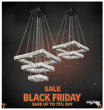 LED Chandelier Modern Crystal