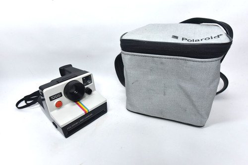 Vintage polaroid land camera - polaroid,