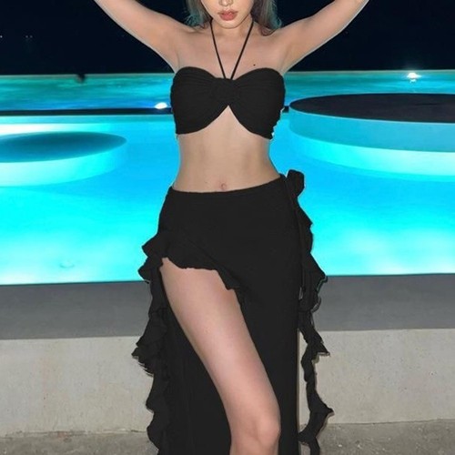 Stylish 3pc resort swimsuit - 3pc,