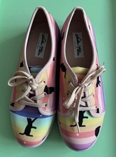 Lulu Hun Rainbow Cat Sneakers