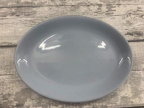 Serving plate vintage blue - serving,
