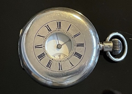 Half hunter solid silver - half,