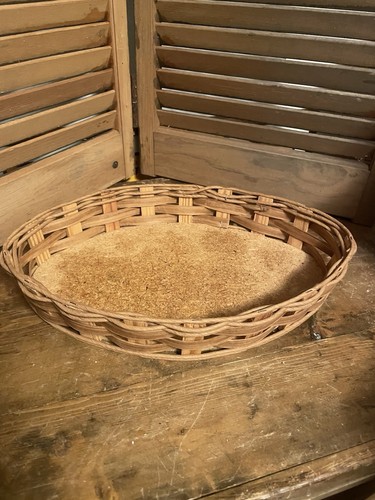 Vintage pyrex wicker casserole - vintage,