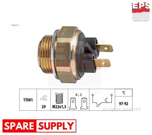 Temperature switch radiator - temperature,