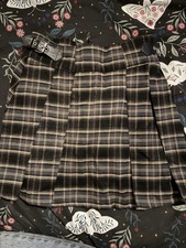 Disturbia Check Skirt Size 10