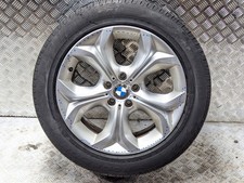BMW X5 E70 ALLOY WHEEL & TYRE REAR 19" 285/45/R19 10J ET53 6.74MM 6788009 2012