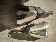 Kawasaki Z1000SX Standard OEM Exhaust Silencers 2014-2020 PAIR KHI K 628 #VUE