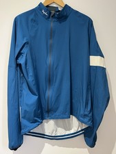 Rapha Rain Jacket Men’s XXL 2XL Blue Waterproof Cycling Coat 