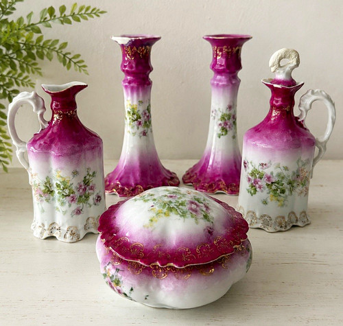Antique victorian porcelain - porcelain, 5
