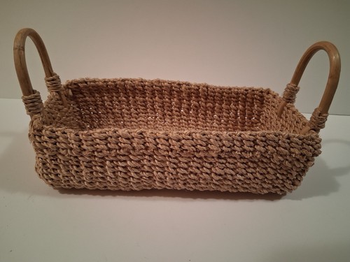 Basket oblong two - two, handles
