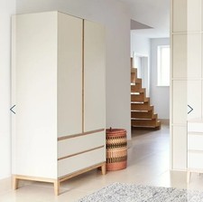 heals lars double wardrobe cashmere/oak rrp1599