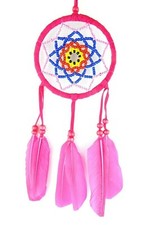 Girls Pink Dream Catcher 9 x