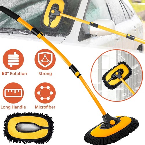 Curved car wash brush - 15°,