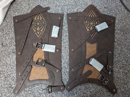 Medieval viking leg - viking, armour