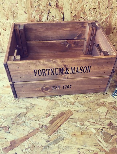 Fortnum mason wooden - &, crate