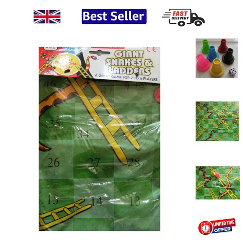 Giant snakes and ladders - and,