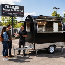 New catering trailer fully - new,