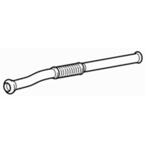 Exhaust inter pipe with flexi - inter,