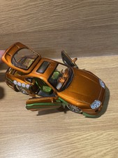 Saico Toyota Supra Car - Orange - Scale 1:32