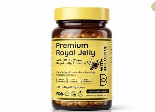 Royal jelly capsules 2500mg - 2500mg,