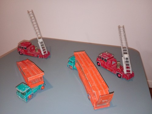 Matchbox car transporters - matchbox,