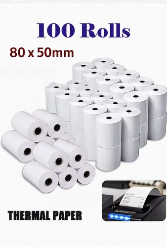 80x50 thermal paper rolls new - thermal,