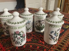 Portmeirion Herb Pots With Lids