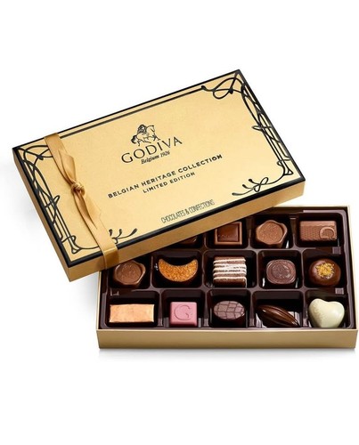 Godiva belgian heritage - godiva,