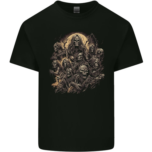 Heavy metal skull rock band - metal,