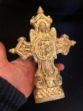 Cross Terracotta & Angel & Religion & Liturgy Catholic & Art Sacred