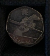 50p Coin UK Rare Fifty Pence