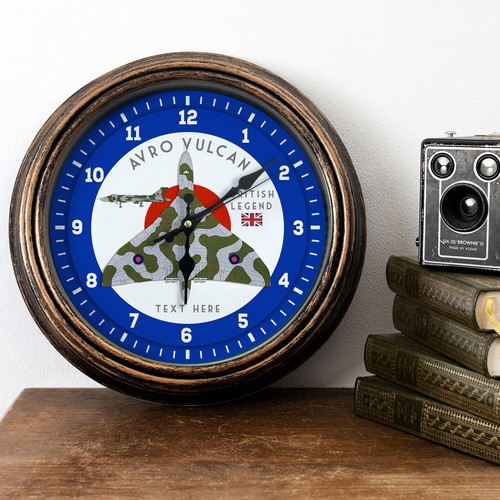 Arvo vulcan clock personalised - vulcan,