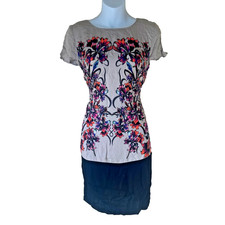Warehouse Floral 2-in-1 Dress