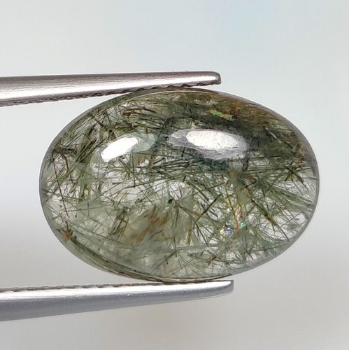 Natural rutile quartz - rutile,