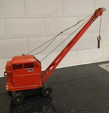 KL 44 Jones Triang Crane Toy Vintage Metal
