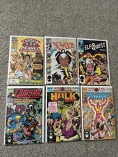 6x Old Marvel Comics, Bagged