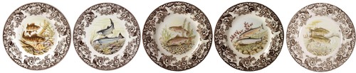 Spode woodland dinner plate - spode,