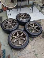 5x100 Rota Grid 2's. 17x8j et42 Subaru, Celica, Golf JDM Wowee