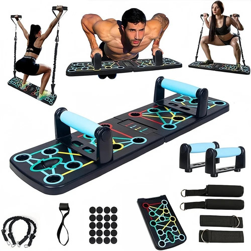 Push board set foldable - up,