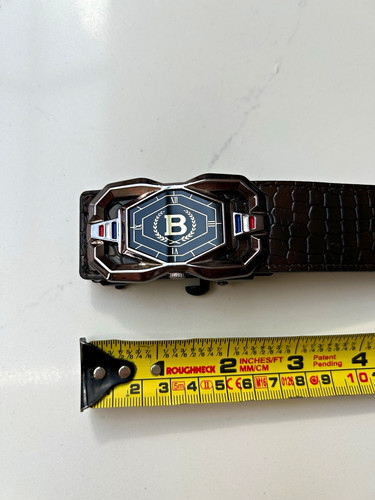 Men brown crocodile - men's, pattern