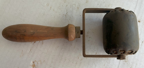 Vintage wood handle seam - wood,